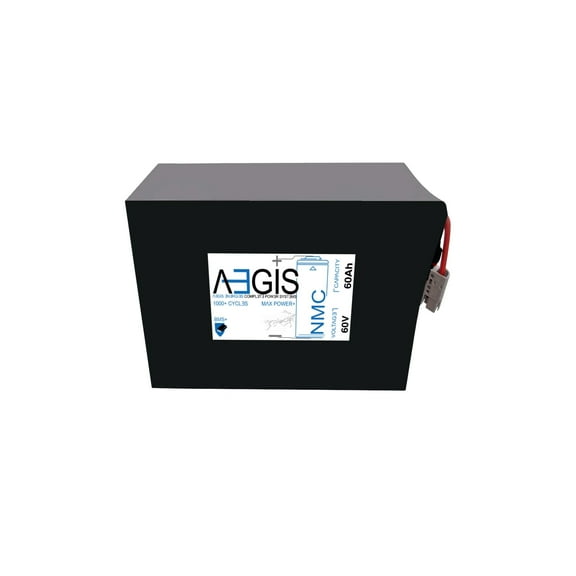 Aegis Battery 60V 60Ah Lithium Battery - NMC Deep Cycle Lithium-ion
