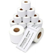 Aegis Adhesives - Compatible Direct Thermal Labels Replacement for DYMO 30323 (2-1/8" X 4") Shipping & Postage - Use with Labelwriter 450, 450 Turbo, 4XL Printers (12 Rolls)