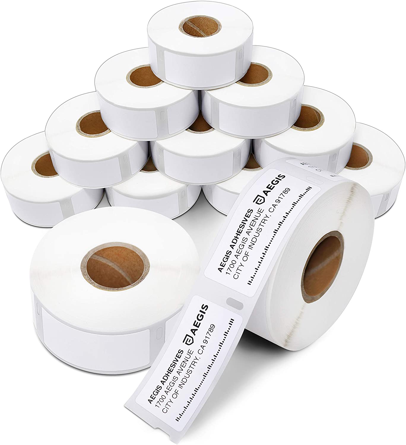 DYMO LabelWriter Multipurpose Labels, 1/2" x 1", White, 1000 Labels