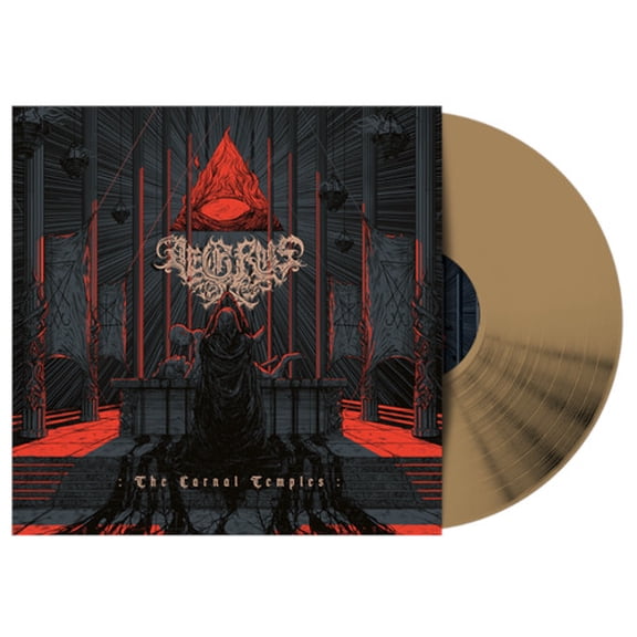 Aegrus Carnal Temples (Gold Vinyl 10-inch) (Vinyl Record)