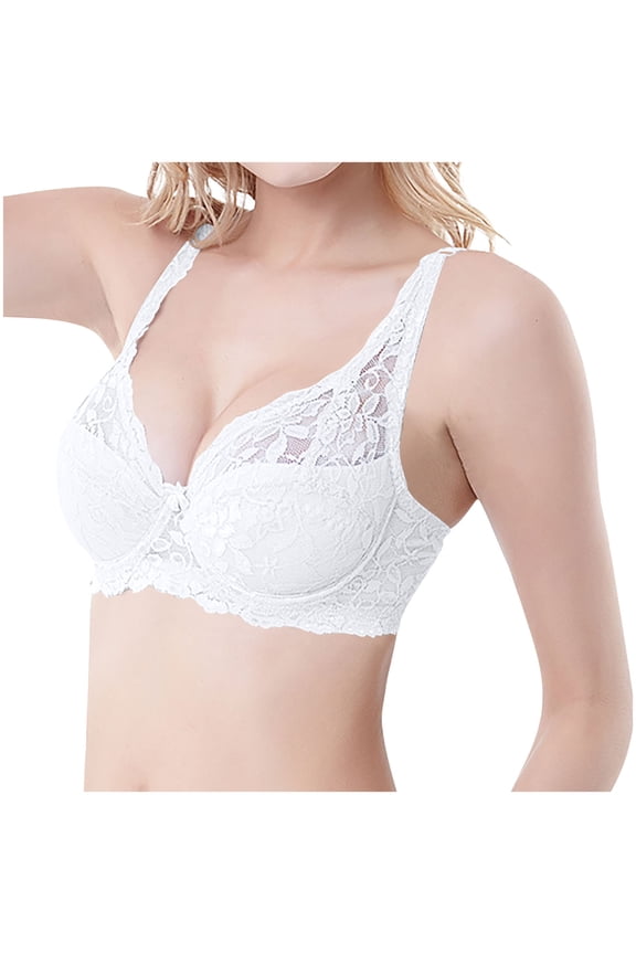 Bras for Women Define Cooling Thin Underwire Plus Size Lace Breathable Daily Bra,Sizes S-3XL