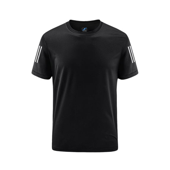 Aeguzox Mens T-shirts Mini Placket Neckline Design Clean Silhouette Soft Yet Structured Fabric,Sizes M-5XL