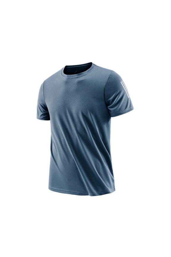 Mens T-shirts Mini Placket Neckline Design Clean Silhouette Soft Yet Structured Fabric,Sizes M-5XL