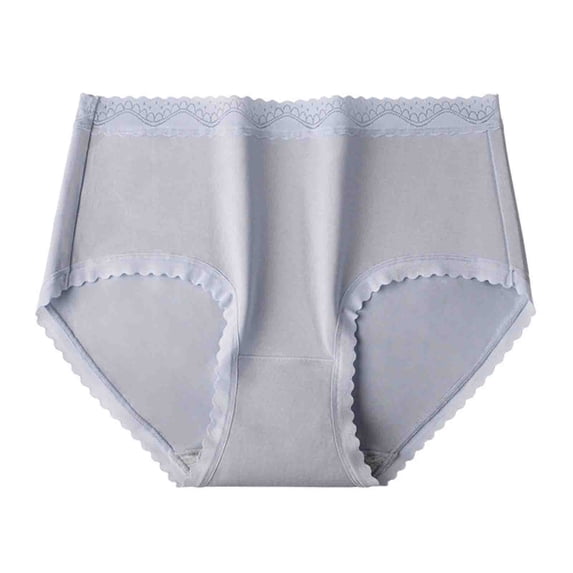 Aeguzox Period Underwear for Women Breathable Elastic Mid Waist Belly Shaping Daily Essential Layers,Sizes M-XL
