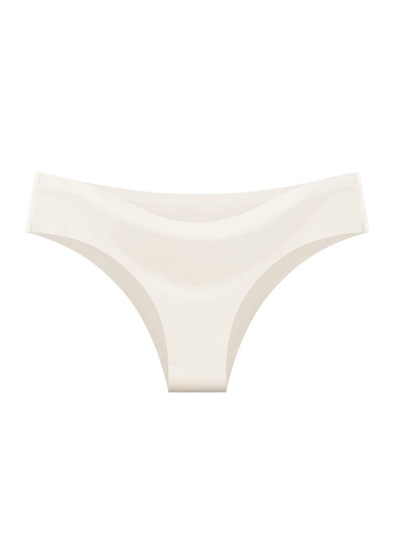 Women's Panties Large Size Seamless Panties Half Hip Yoga Sports Breathable Briefs,Size S-XL
