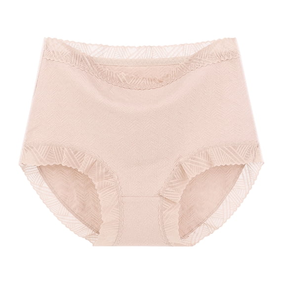 Aeguzox Women's Underwear High Waisted Soft Breathable Panties Stretch Briefs Seamless Briefs,Size XL-6XL