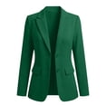 thumbnail image 1 of Aeguzox Womens Blazer Relaxed Fit Open Front Coat Lapel Neck Lightweight Business Casual Office Suit Jacket with Pockets,Size S-3XL, 1 of 7