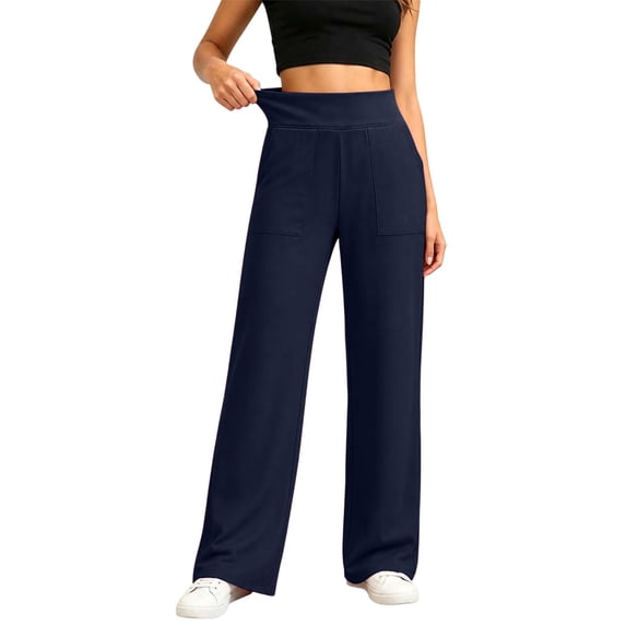 Aeguzox Womens Pants Pull on Straight Leg for Athletic with Pockets,Sizes S-2XL