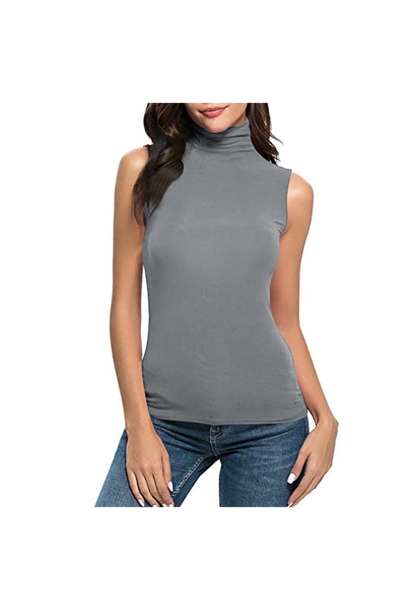 Workout Tank Tops Woman Fitted Straight Cut Sleeveless Clean Silhouette Creates Refreshing Feel Universally Flattering Stretch,Sizes 2XL-4XL