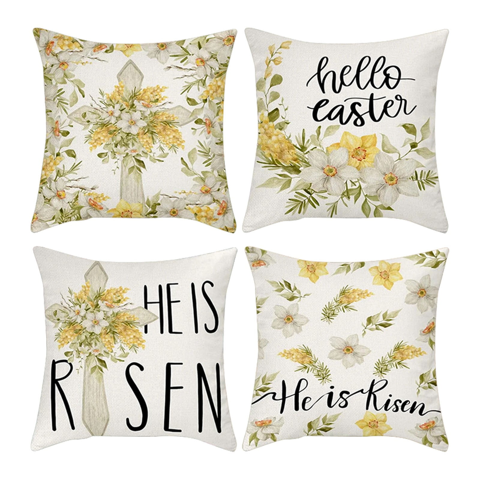 Aehas Pillowcase Clearance Sale！Easter Pillowcases Living Room Sofa