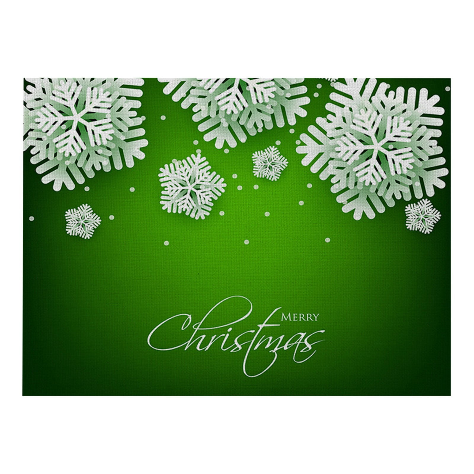 Aehas Placemats Clearance Christmas Table Placemats Christmas Rustic