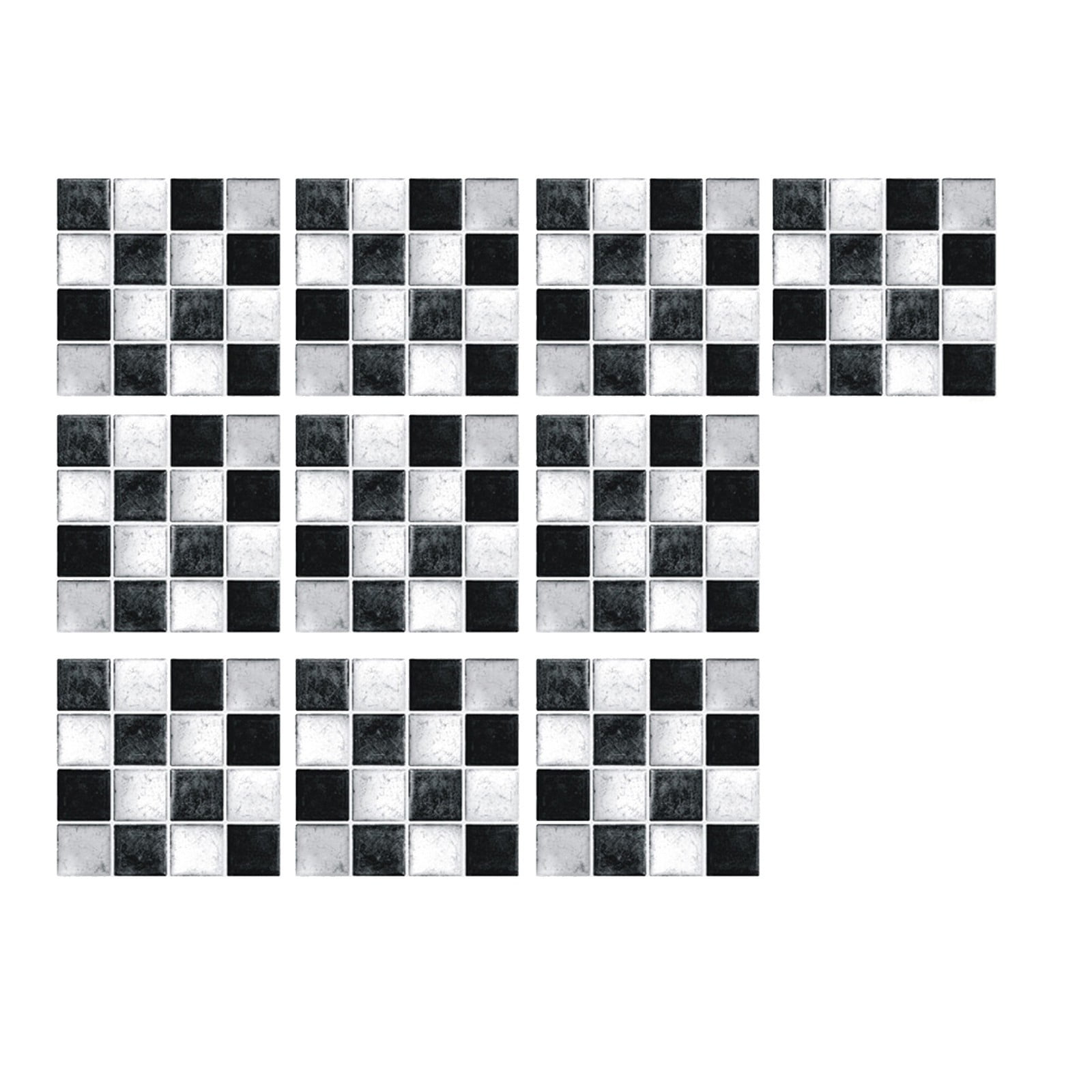 Aehas Wall Sticker Clearance 10pc 3D Crystal Tile Stickers DIY