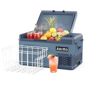 Refrigerator 12V Car Fridge 20Quart Portable Freezer Compressor Cooler 12/24V for Travel, Camping, RV, Road