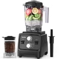 thumbnail image 1 of Aeitto Blenders for Kitchen with 1800W Motor, 68Oz. Extra Large Capacity, 2-in-1 Blender & Grinder Combo, BPA-Free Countertop Professional Blender for Smoothies, Ice Crush, Frozen Drinks, Black, 1 of 7