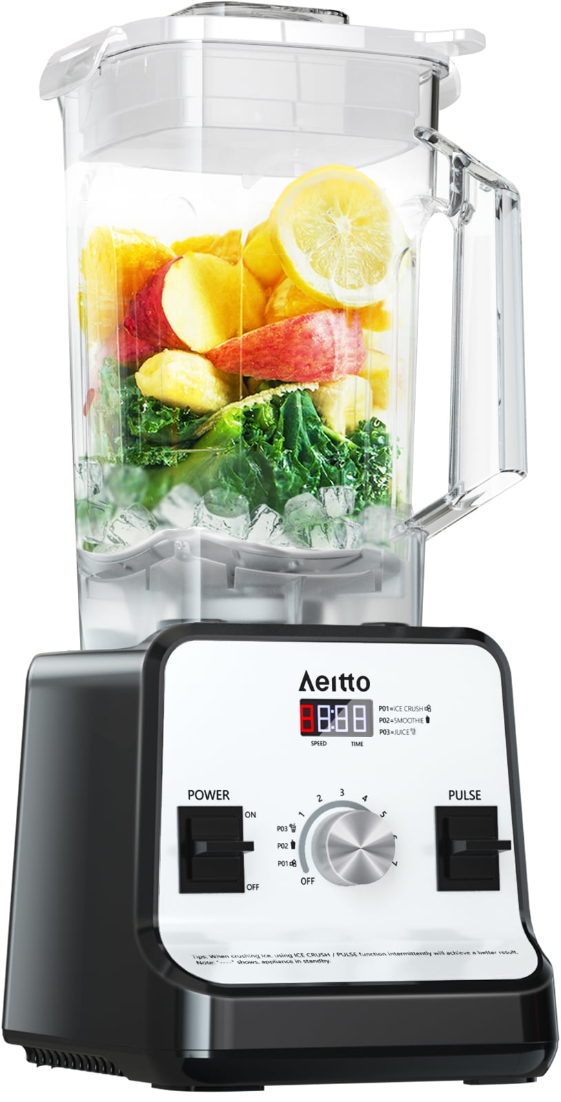 Aeitto® Blenders for Kitchen, Blender for Shakes and Smoothies with  1500-Watt Motor, 68 Oz Large Capacity, Countertop Professional Blenders for  Ice