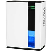 Aeitto Dehumidifier, 2 Pints, 650 sq ft, White - Automatic Shut-Off