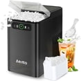 thumbnail image 1 of Aeitto Nugget Ice Maker Countertop, Pellet Ice Machine Soft Chewable Ice 40lbs/Day, One-Click Operation, Auto Self-Cleaning Crushed Ice Makers Stainless with Scoop for Home/Kitchen/Office Black, 1 of 5