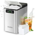 thumbnail image 1 of Aeitto Nugget Ice Maker Countertop,Pellet Ice Maker Machine Soft Chewable Ice 40lbs/Day, One-Click Operation,with Scoop for Home/Kitchen/Office,Silver, 1 of 7