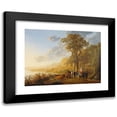 thumbnail image 1 of Aelbert Cuyp 18x15 Black Modern Framed Museum Art Print Titled - The Flight into Egypt (circa 1655), 1 of 5
