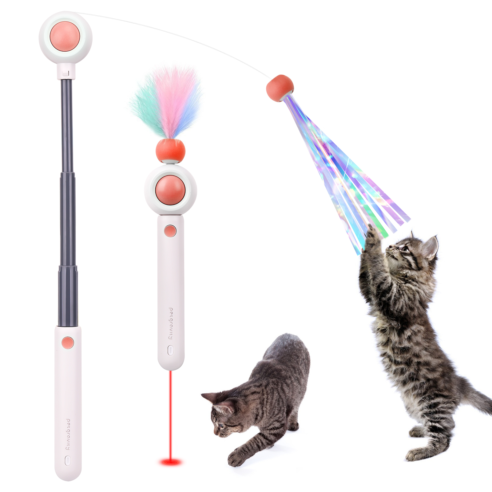 SmartyKat Hot Pursuit Electronic Concealed Motion & Light Cat Toy with