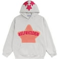 Aelfric Eden Womens Graphic Hoodies Pink Star Print Hoodie Unisex