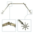 thumbnail image 1 of Aelia 13/16" Bay Window curtain rod 20"-36", 38"-72" - Antique Brass,(ABay-60-4), 1 of 3