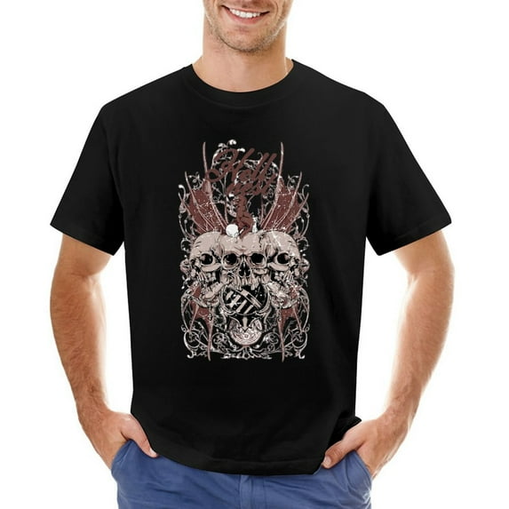 Aell Nest Vintage T-shirt Mens Cotton Classic Crewneck Short Sleeve Tees Unisex Black 5XL