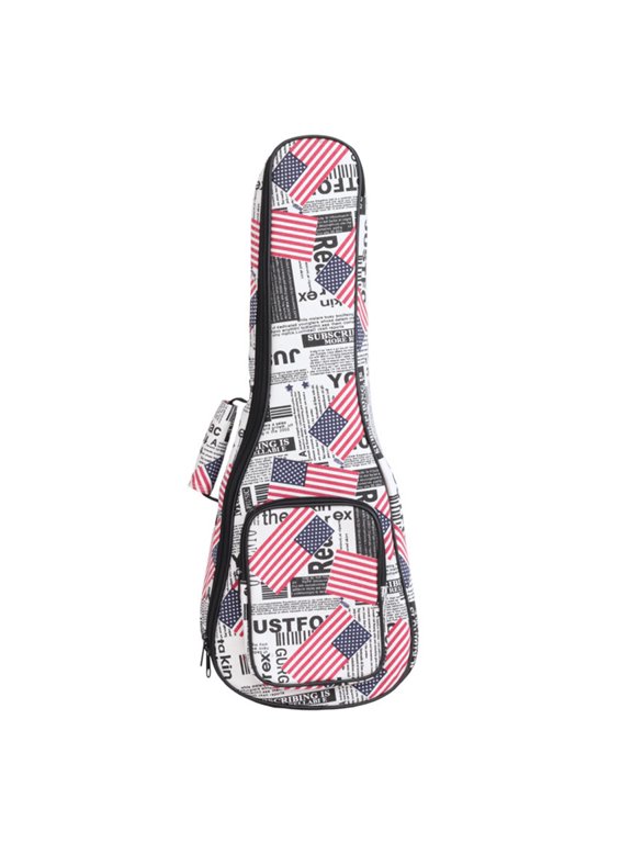 1. 23inch Ukulele Backpack with Padded Compartment, Adjustable Straps & Side Pocket for Outdoor Music
