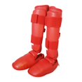 thumbnail image 1 of Aellinatey 1 Pair Shin Pads Shin Insteps Protector Practical Shin Guards for Taekwondo, 1 of 10