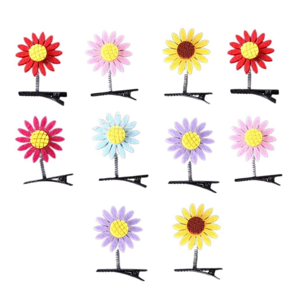 Aellinatey 10PCS Kids Spring Hair Clip for Photography Carnivals Party ...