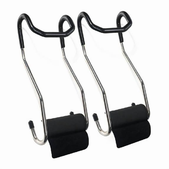 Aellinatey 1Pair Dumbbell Spotter Hook Hangers Heavy Power Dumbbells Rack Attachments