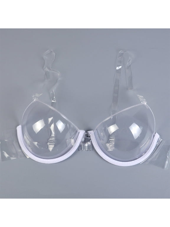 2017 Transparent Clear Push Up Bra Strap Invisible Bras Women Underwire 3/4 Cup