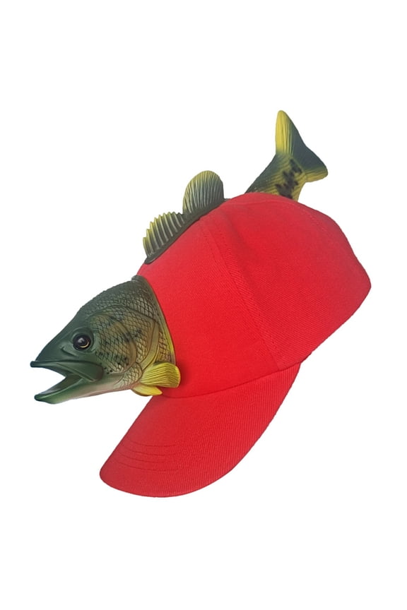 3D Fish Baseball Hat for Theme Party Cartoon Cotton Baseball Hat Party Supply