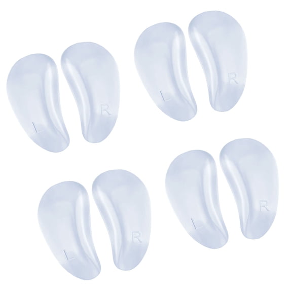 Aellinatey 4 Pairs Plantar Nonslip Gels Foot Arch Pad for Long Standing or Walkin