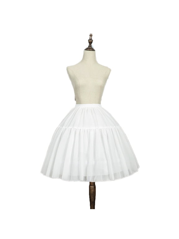 50s Petticoat Skirt Rockabillys Dress Crinoline Tutus Underskirts for Womens