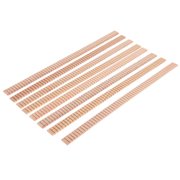 Aellinatey 8Pcs/ Acoustic Guitar Trim Guitar Purfling Strips Wood Guitar Loop Purfling Strips Wood Guitar Binding