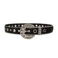 thumbnail image 1 of Aellinatey Adult Bling Belt with Rhinestone Light Luxurious Ladies Locomotive Waistband, 1 of 12