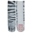 thumbnail image 1 of Aellinatey Adult Funny Animal Paws Socks for Cat Tiger Dog Leopard Claw 3D Print Crew Hosie, 1 of 20