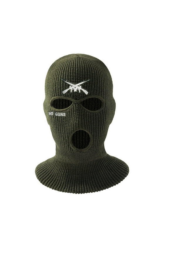 Army Tactical Mask 3 Hole Full Face Mask Ski Mask Winter Cap Balaclava Helmet