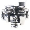 thumbnail image 1 of Aellinatey Artistic Multi Face Mask Rings Jewelry Perfect For Fashion Forward Adults, 1 of 7
