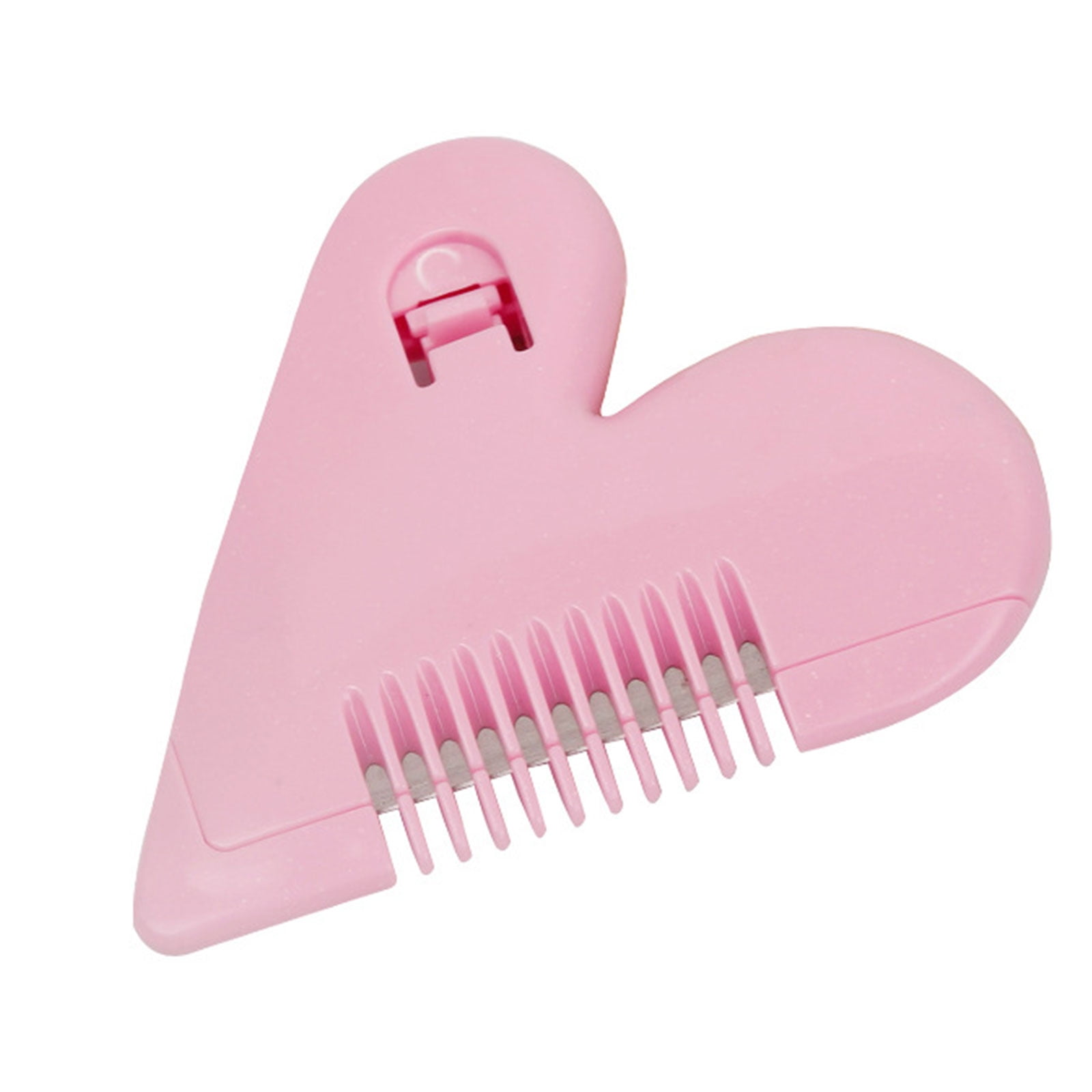 Aellinatey Bangs Hair Trimmer Guide Hair Cutting Comb With Blade Pubic ...