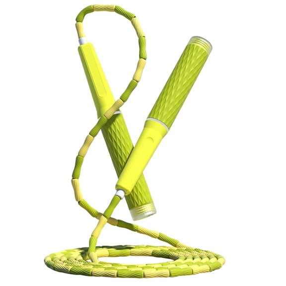 Aellinatey Beads Jumping Rope, Adjusted Segmented Fitness Skipping Rope for Women Man