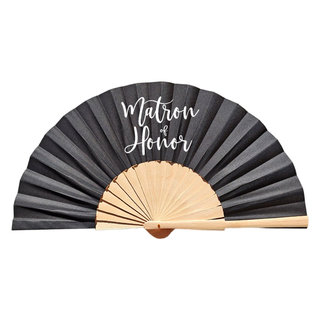Aellinatey Biodegradable Bridal Fan White Paper For Outdoor Ceremony ...