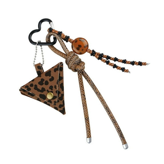 Aellinatey Braided Rope Bag Charm Keychain Hanging Pendant Fashion ...