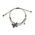 thumbnail image 1 of Aellinatey Butterfly Star Pendant Woven Bracelet Adjustable Size Fashion Ceramic Bead, 1 of 15