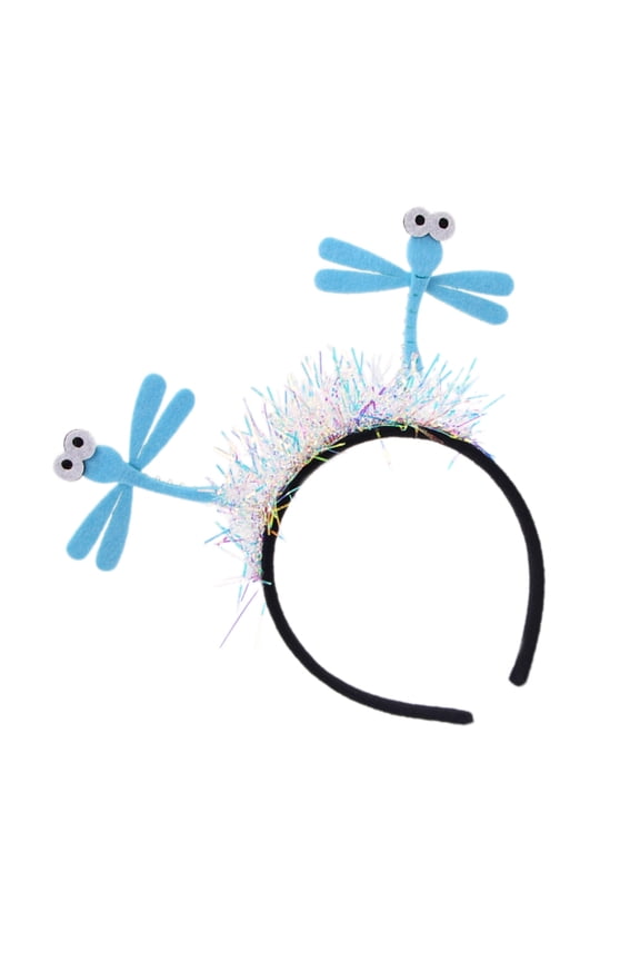 Cartoon Insect Shape Hairband Carnivals Teens Role Play Hairband with Tinsels
