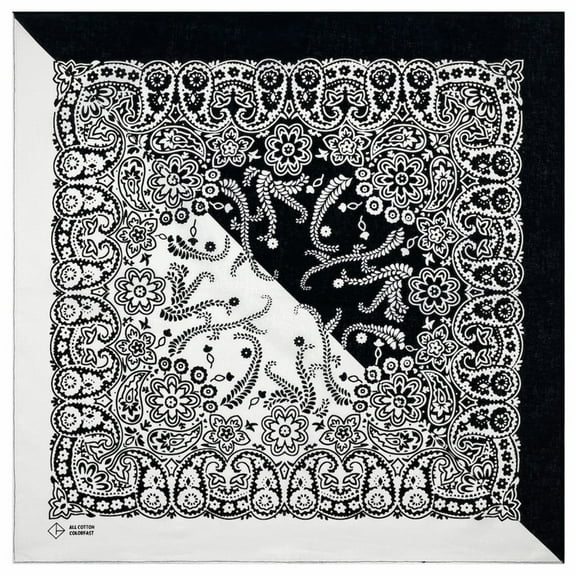 Aellinatey Cashew Print Handkerchief Sports Cycling Headbands Hiphop Dance Bandana