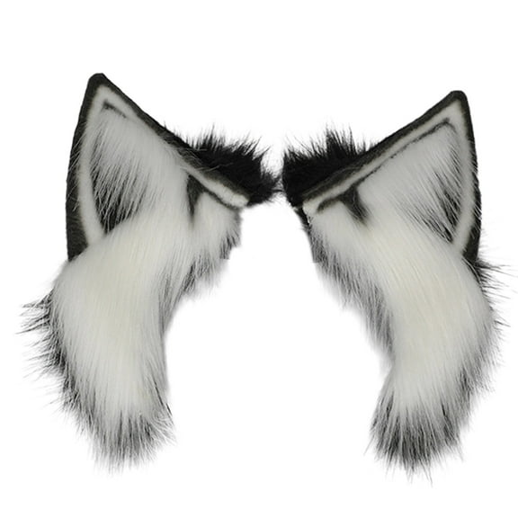 Aellinatey Cat Ears Electric Animal Furry Kitten Headband Hair Hoop for Masquerade
