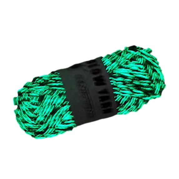 Aellinatey Christmas Color Luminous Knitting Wool Yarn Soft Hand Knitting Yarn for DIY