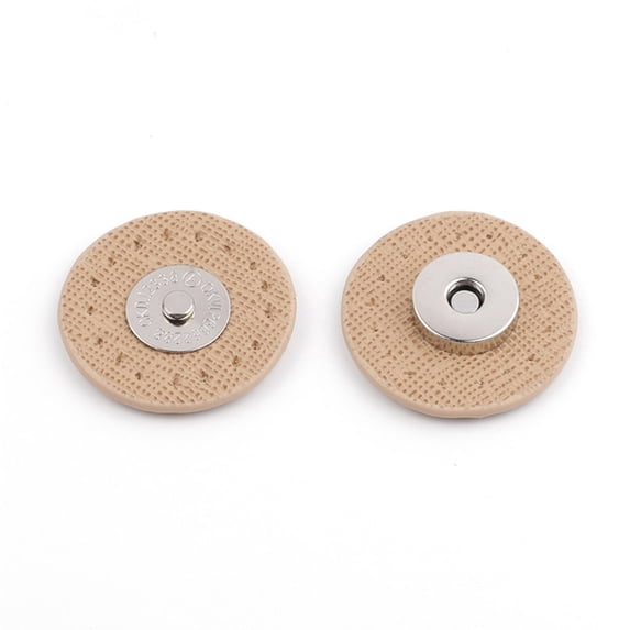 Aellinatey Circle Sew-on Magnetic Button Bag Clasp Snaps Metal Fastener ...